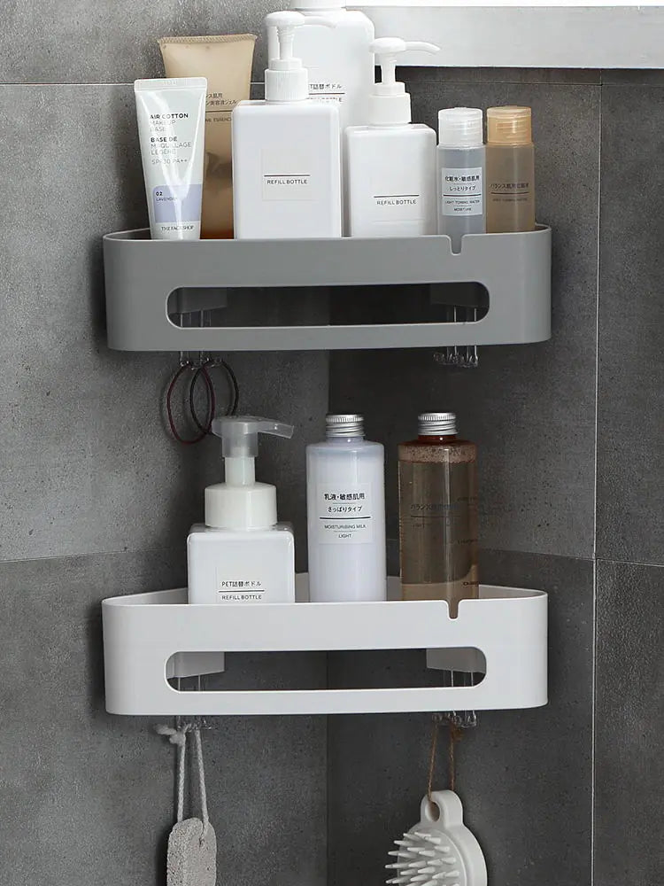Estante Organizador Triangular para Toallas de Baño
