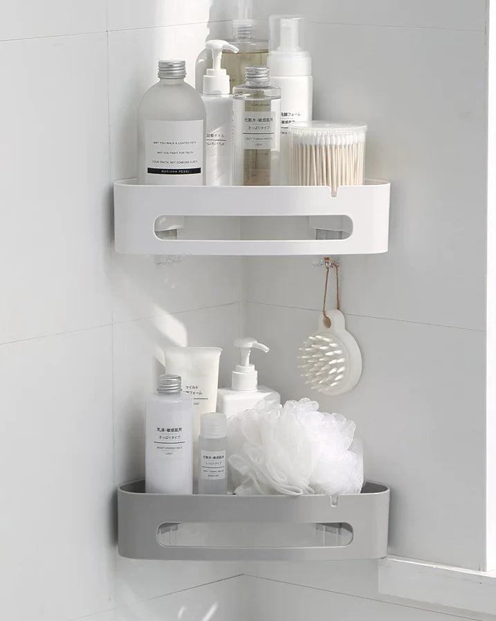 Estante Organizador Triangular para Toallas de Baño