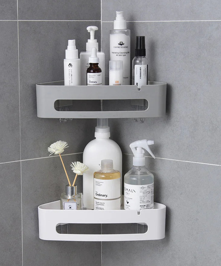 Estante Organizador Triangular para Toallas de Baño
